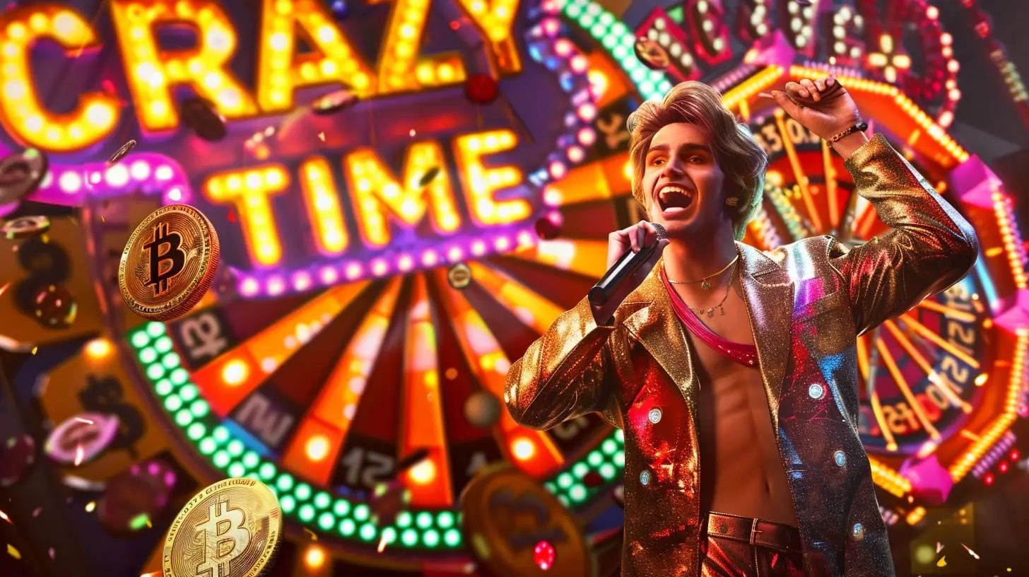 TK998 crazy time live wheel game with bonus segments TK998 crazy time live wheel